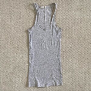 Forever 21 light gray heather tank top